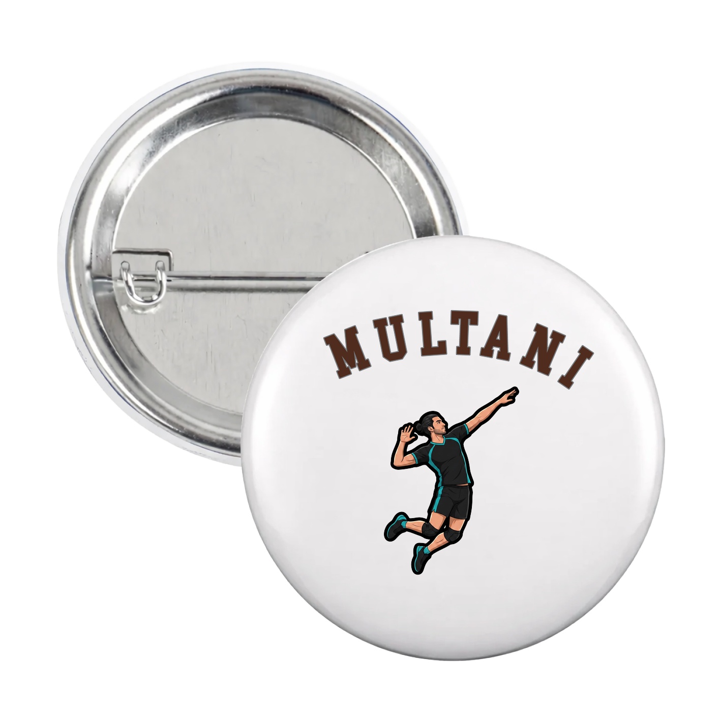 Game Day Button — Shirsey Arch in White