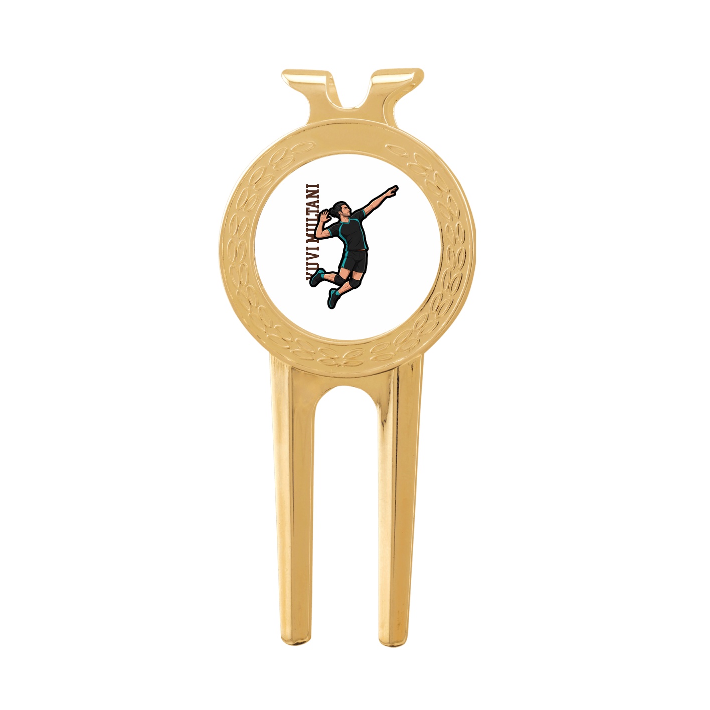 Divot Tool with Ball Marker — Name Vertical in Classic