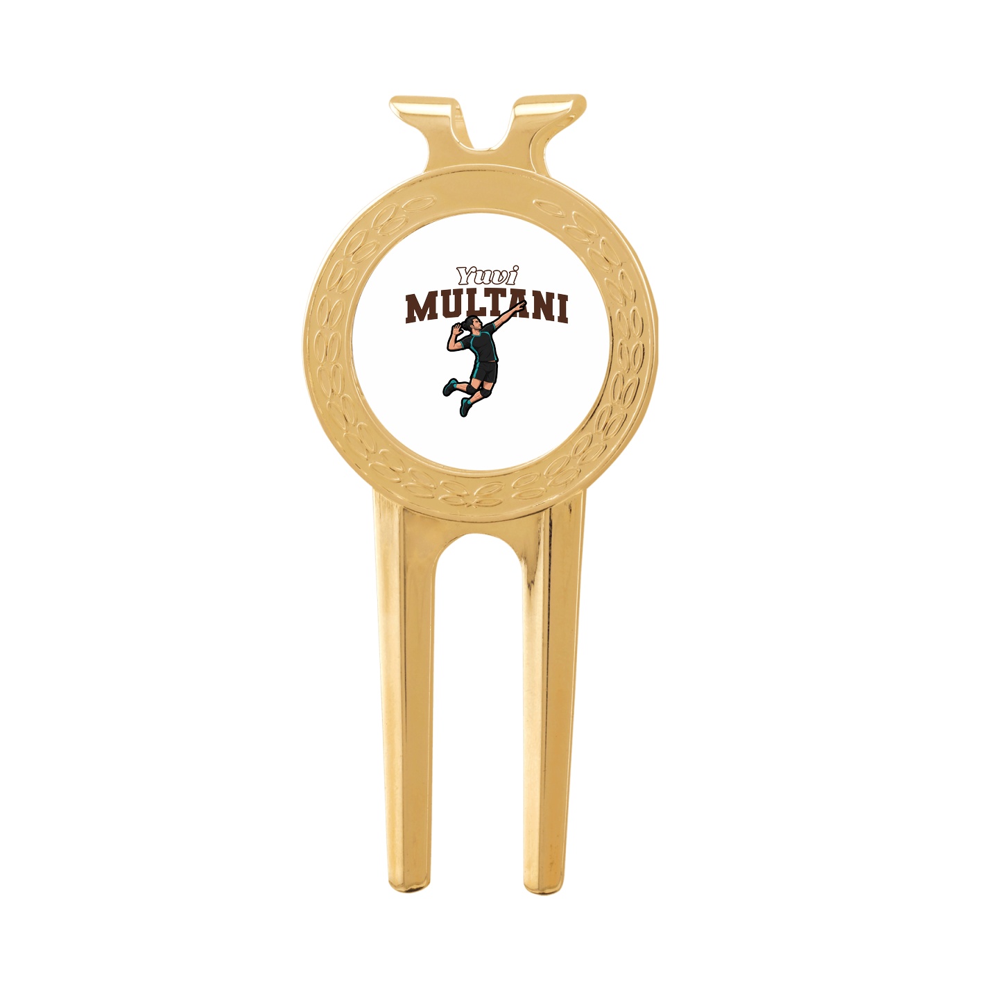 Divot Tool with Ball Marker — Name Arch in Classic
