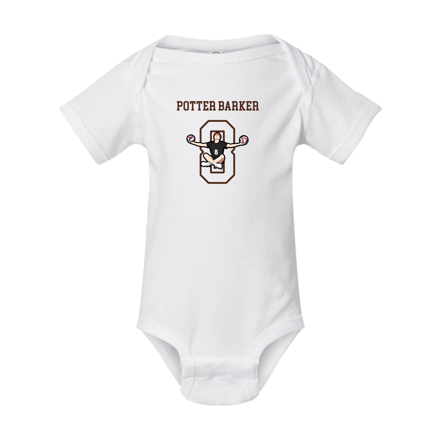 Baby Onesie — Shirsey in White