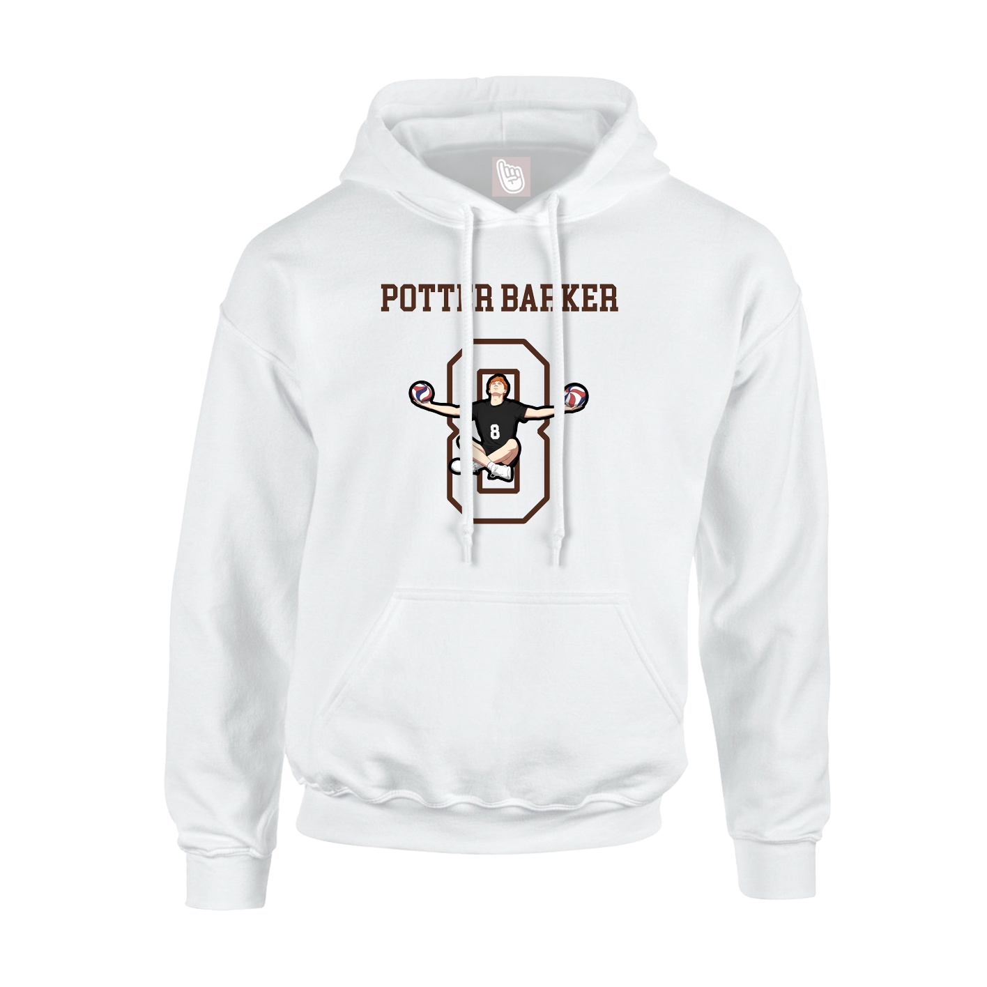 Youth Hoodie — Shirsey in White
