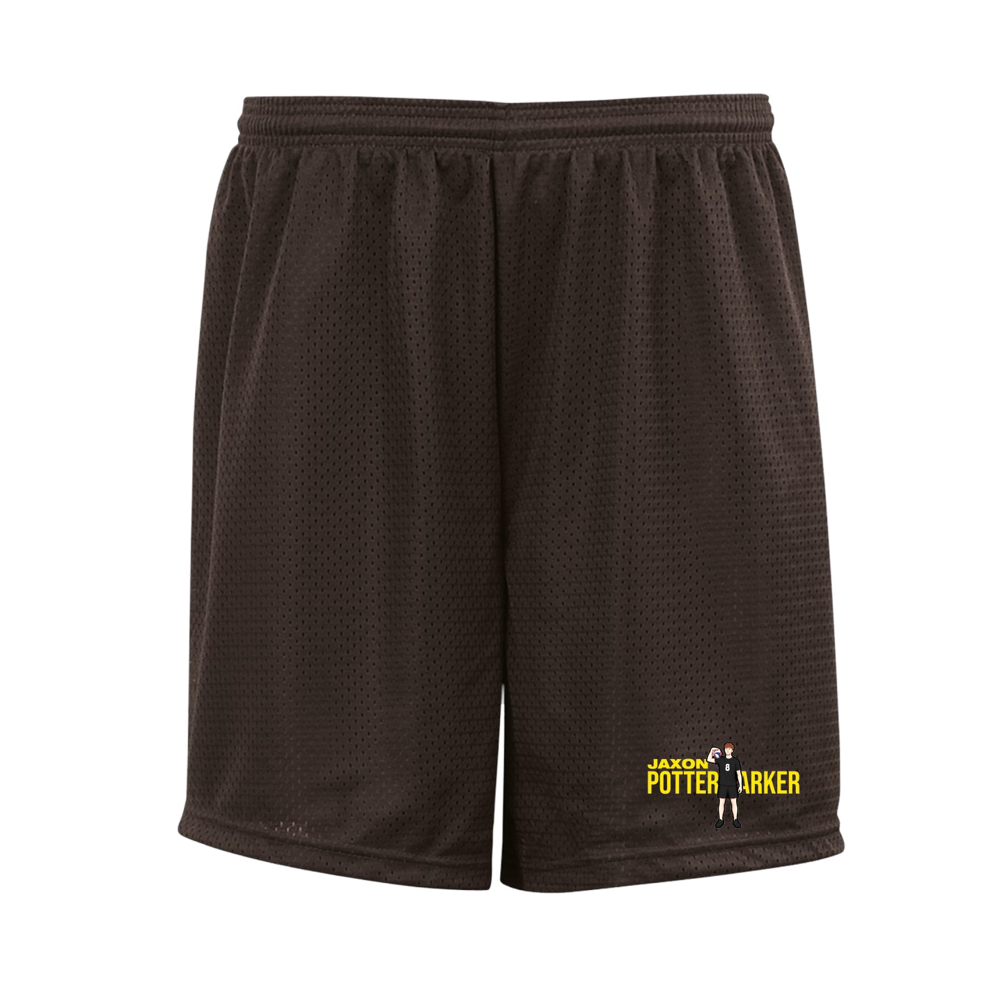 Shorts — Player Name in Brown