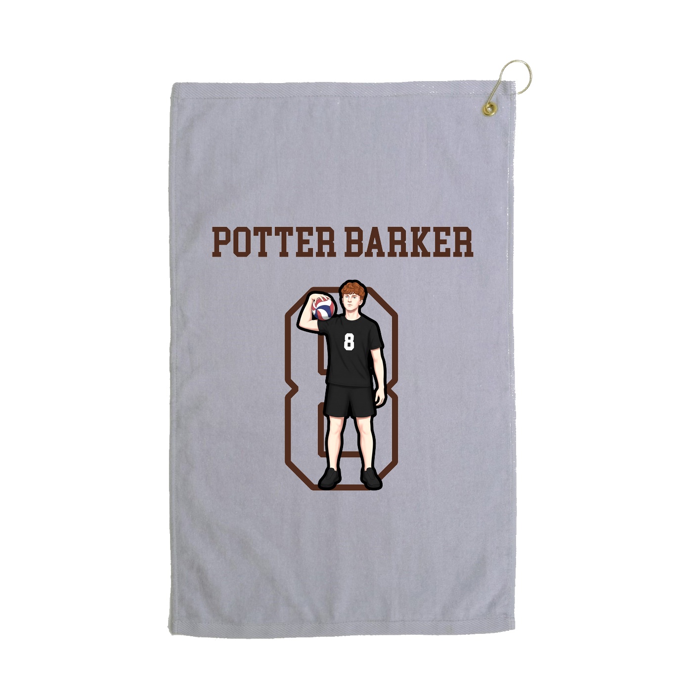 Golf Towel — Shirsey in Grey