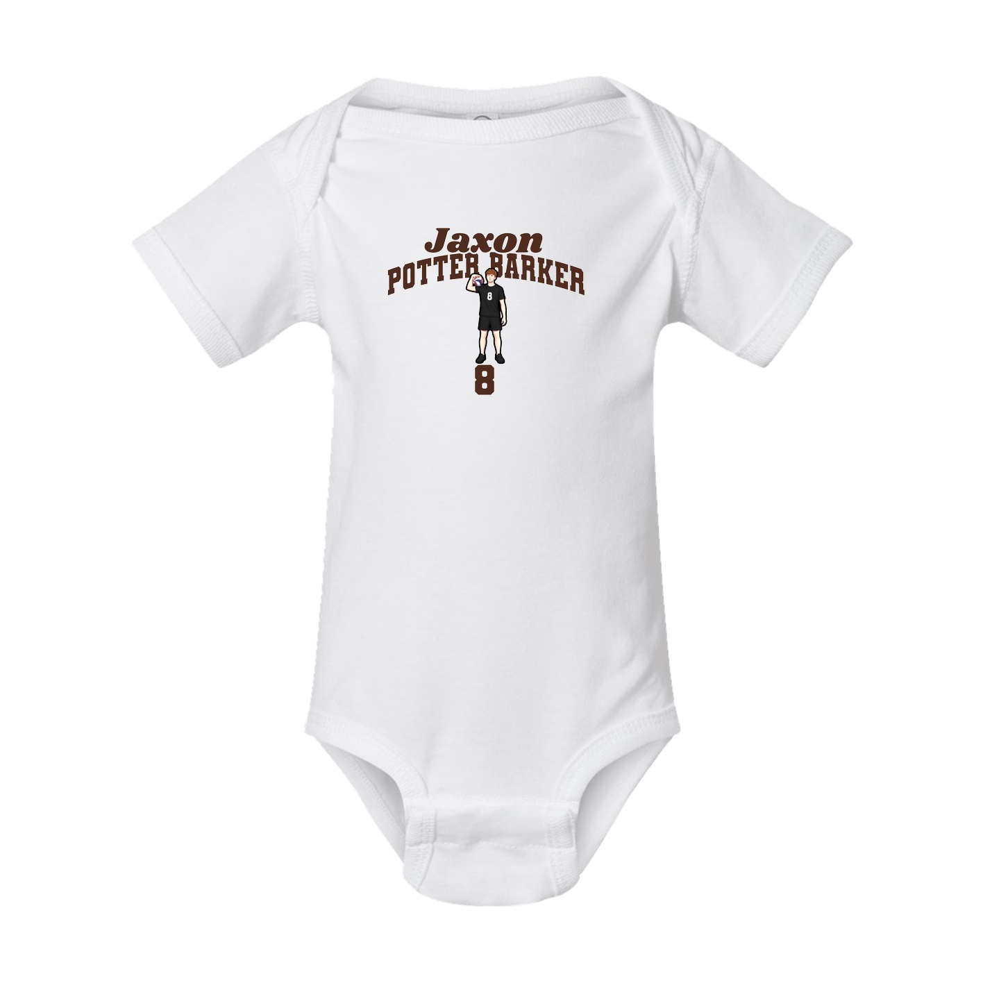 Baby Onesie — Signature Arch in White