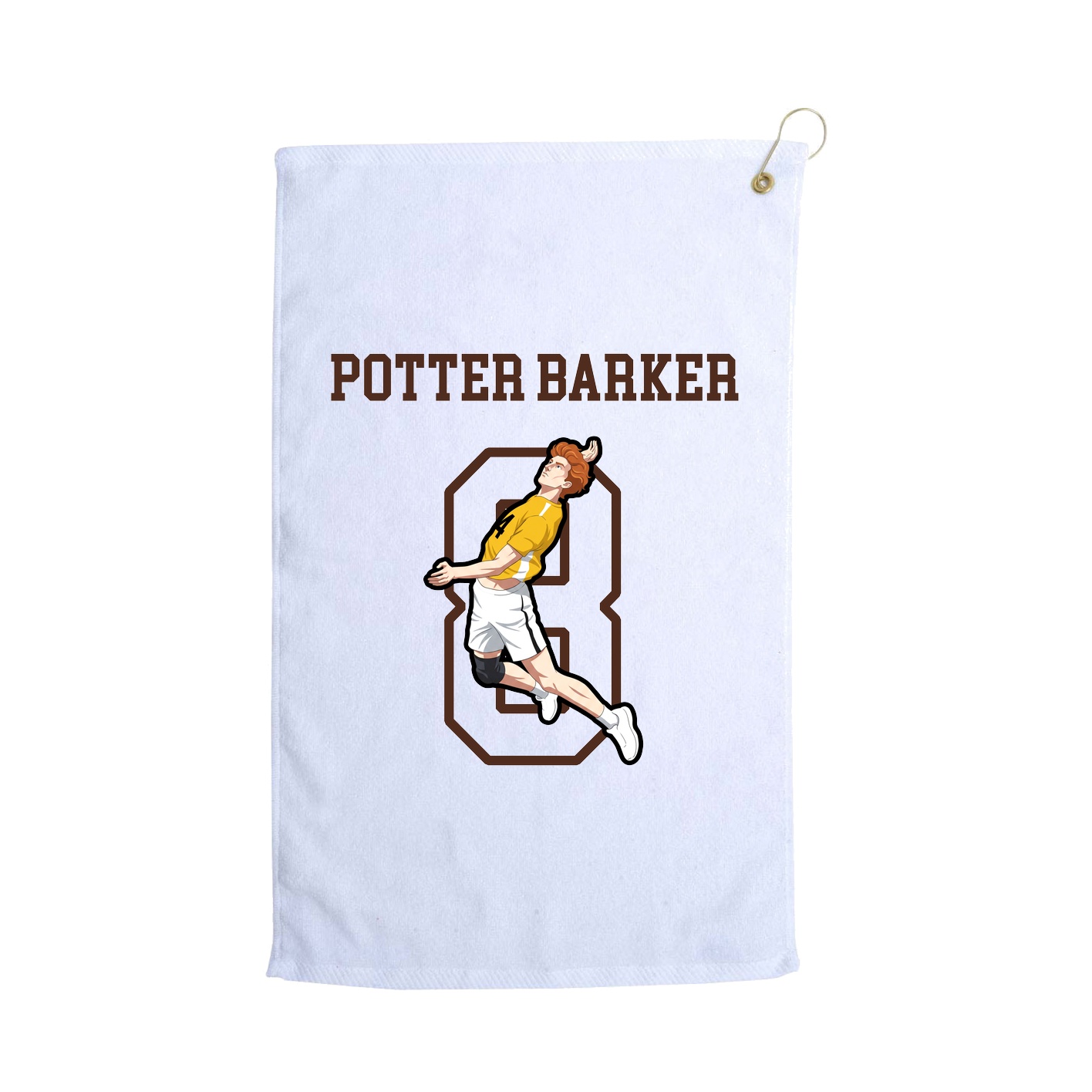 Golf Towel — Shirsey in White