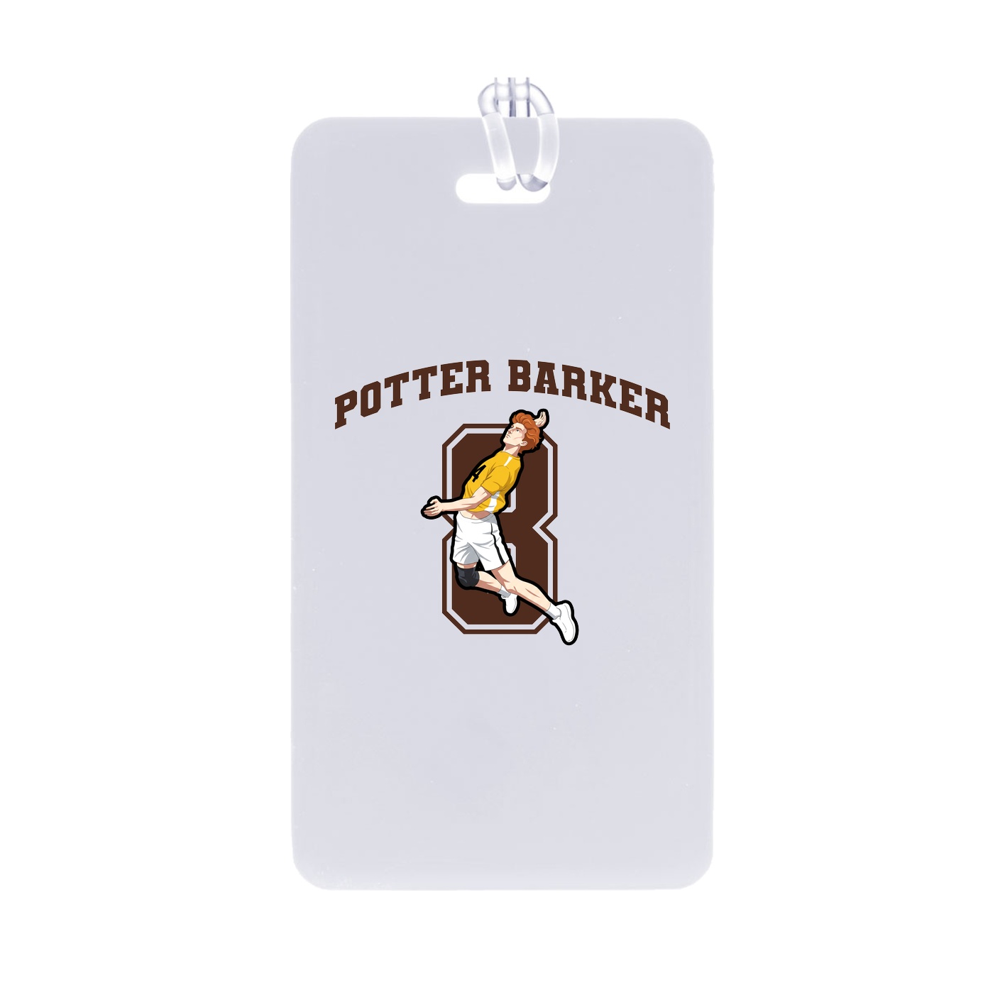 Bag Tag — Number in Classic