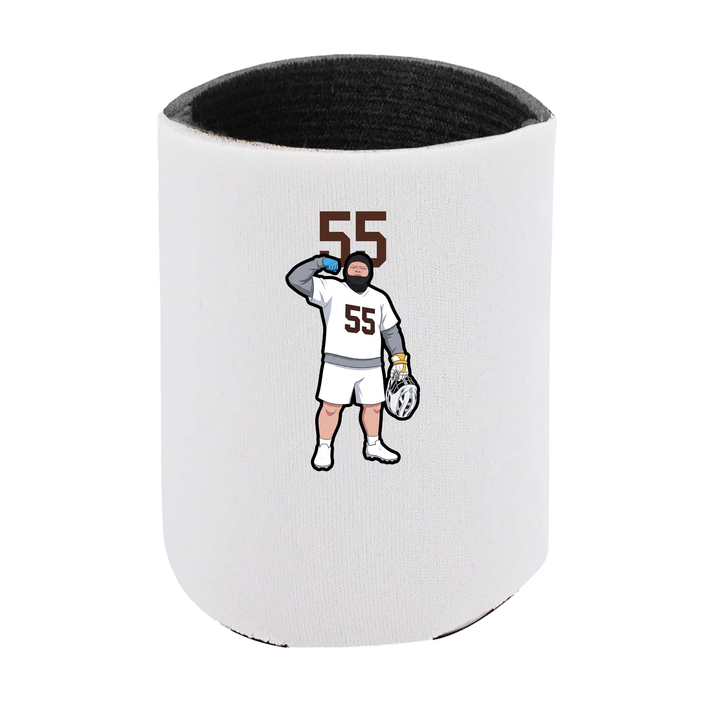 Can Holder — Number Top in White