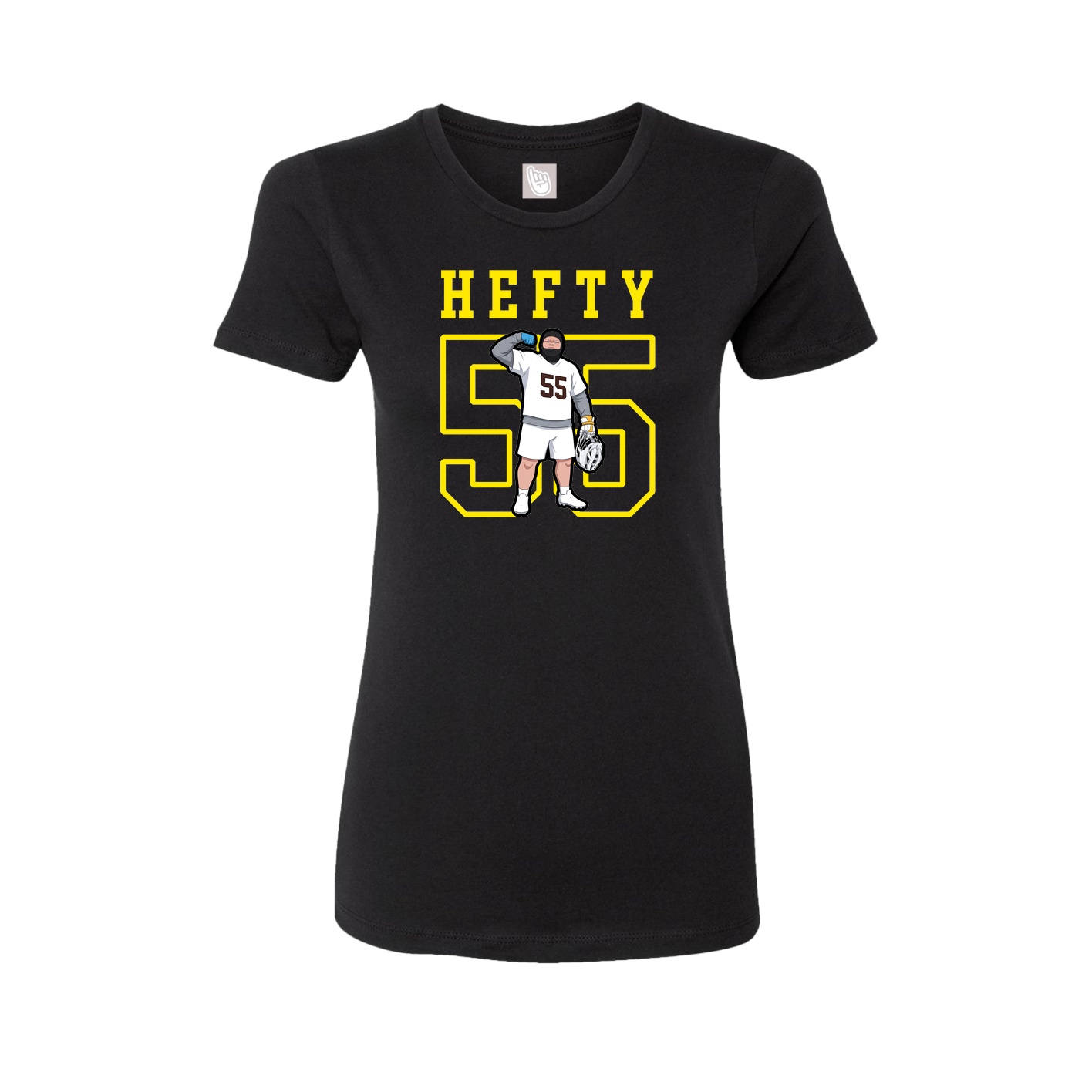 Fitted Women's Tee — Shirsey in Black