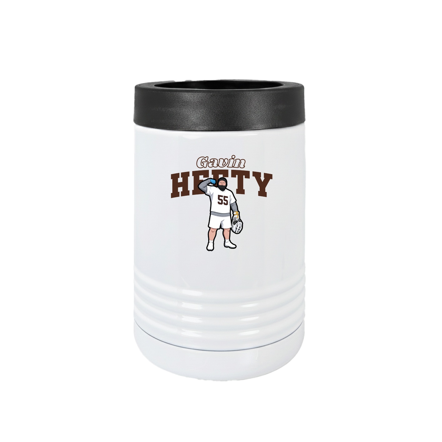 Beverage Holder — Name Arch in White