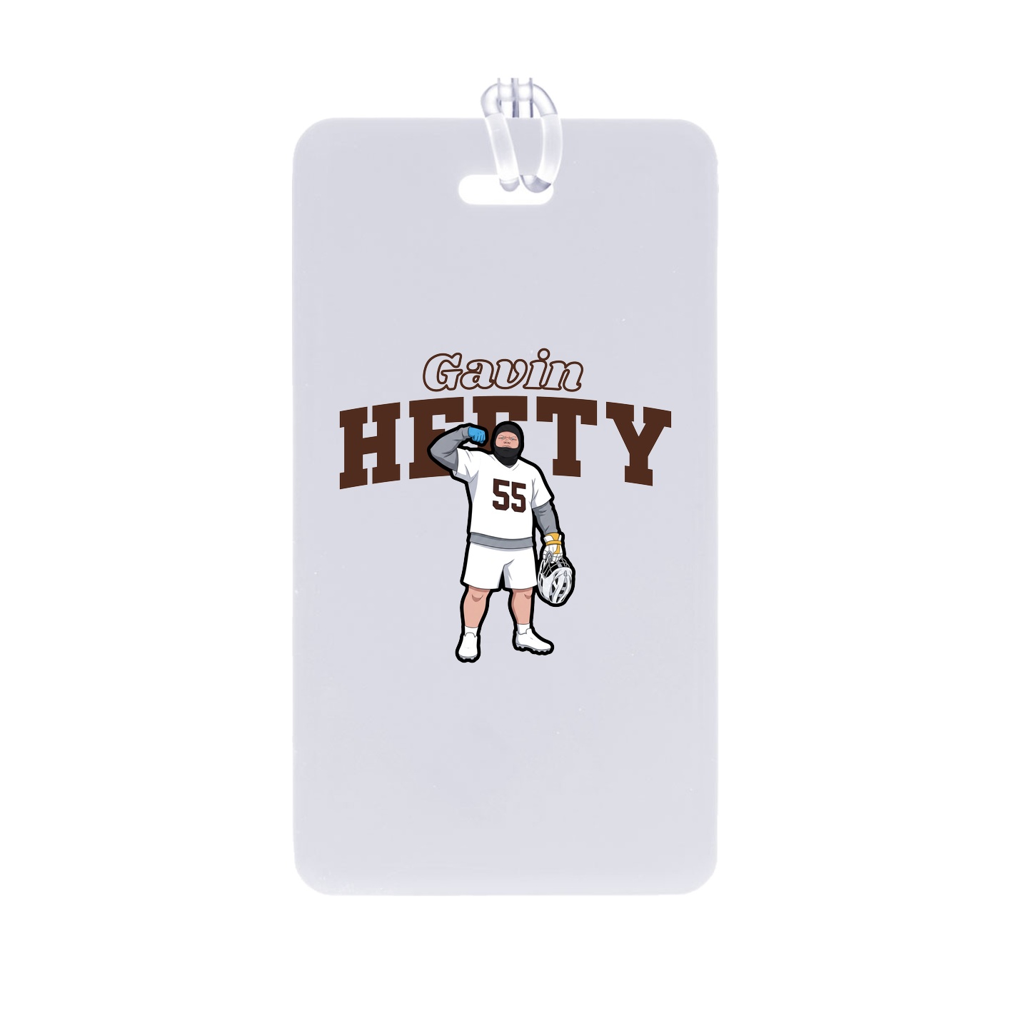 Bag Tag — Name Arch in Classic