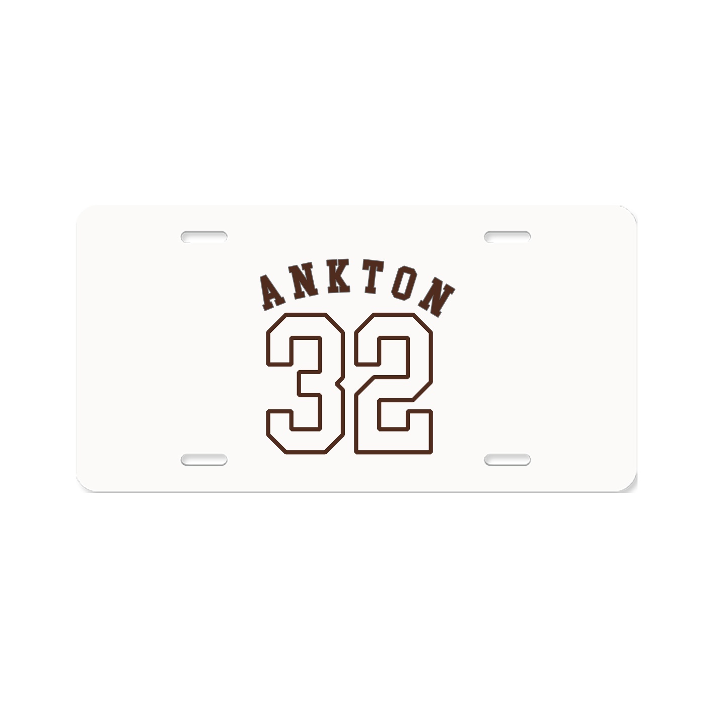 License Plate — Shirsey Arch in Classic