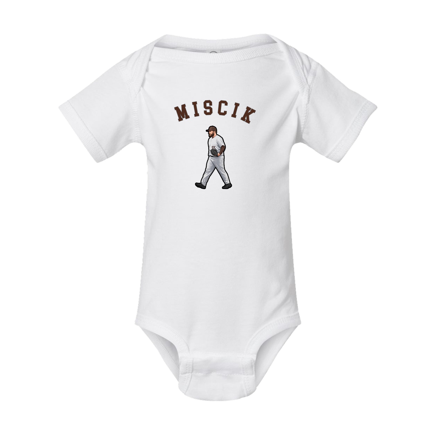 Baby Onesie — Shirsey Arch in White