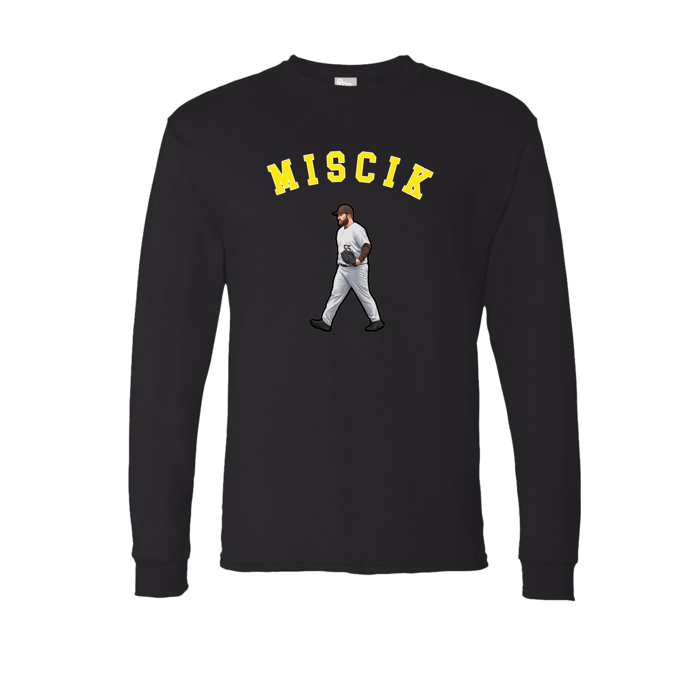 Long Sleeve Tee — Shirsey Arch in Black