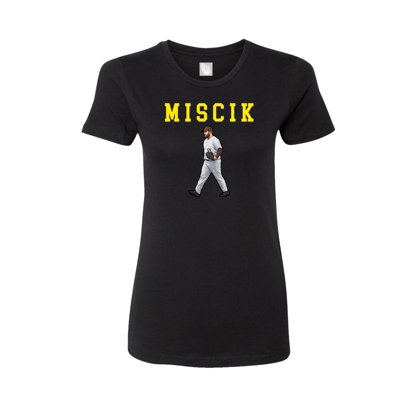 Fitted Women's Tee — Shirsey in Black