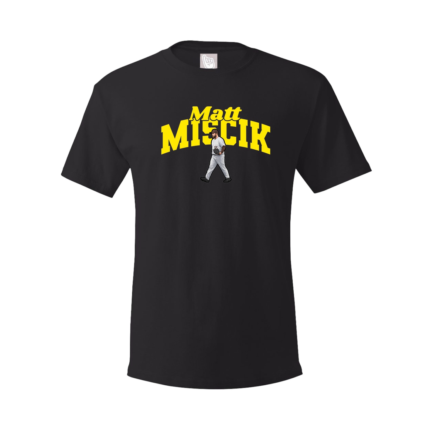 Youth Tee — Signature Arch in Black