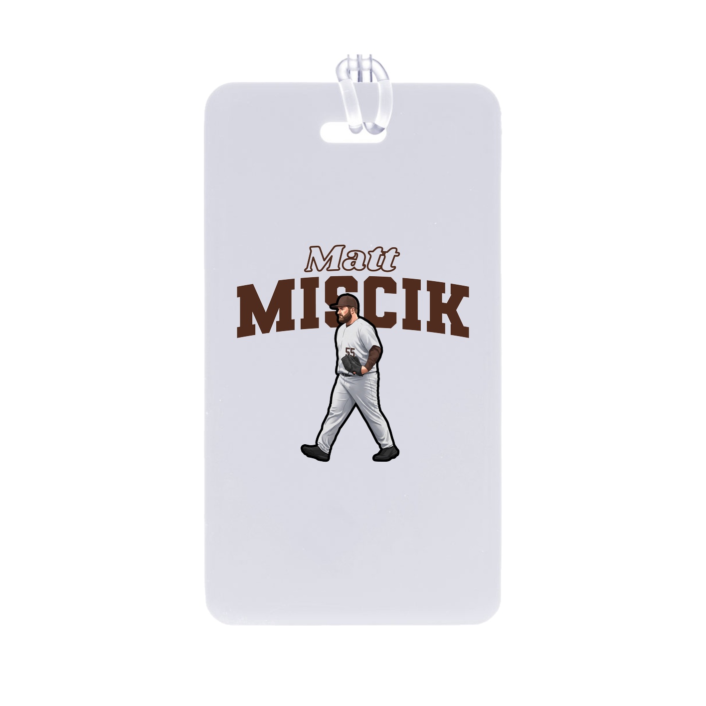 Bag Tag — Name Arch in Classic