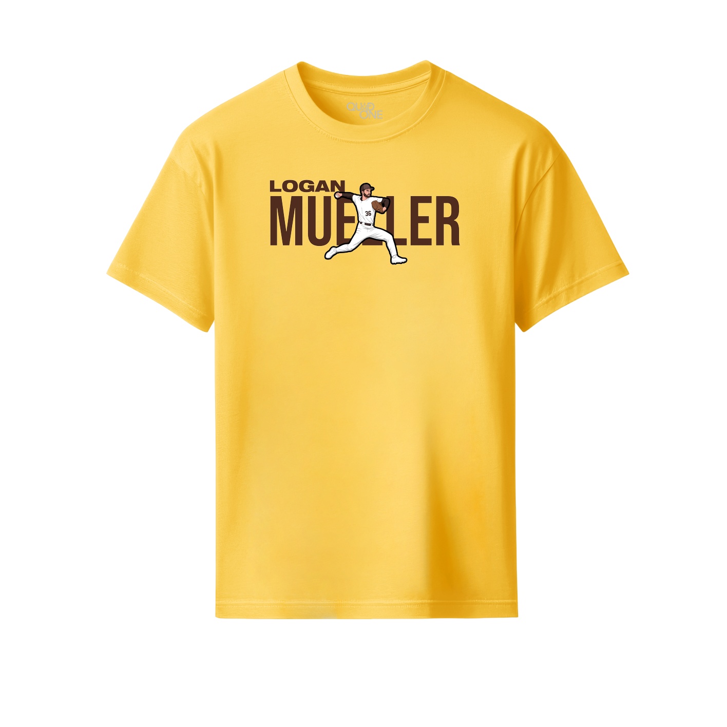 Youth Tee — Player Name in Yellow