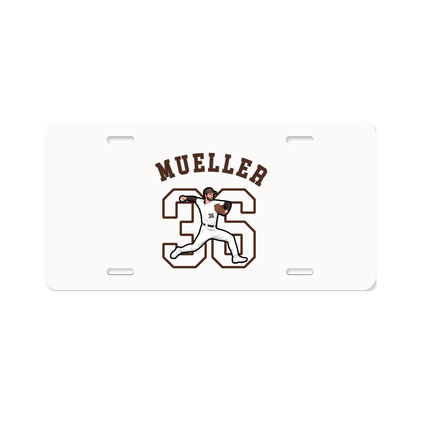 License Plate — Shirsey Arch in Classic