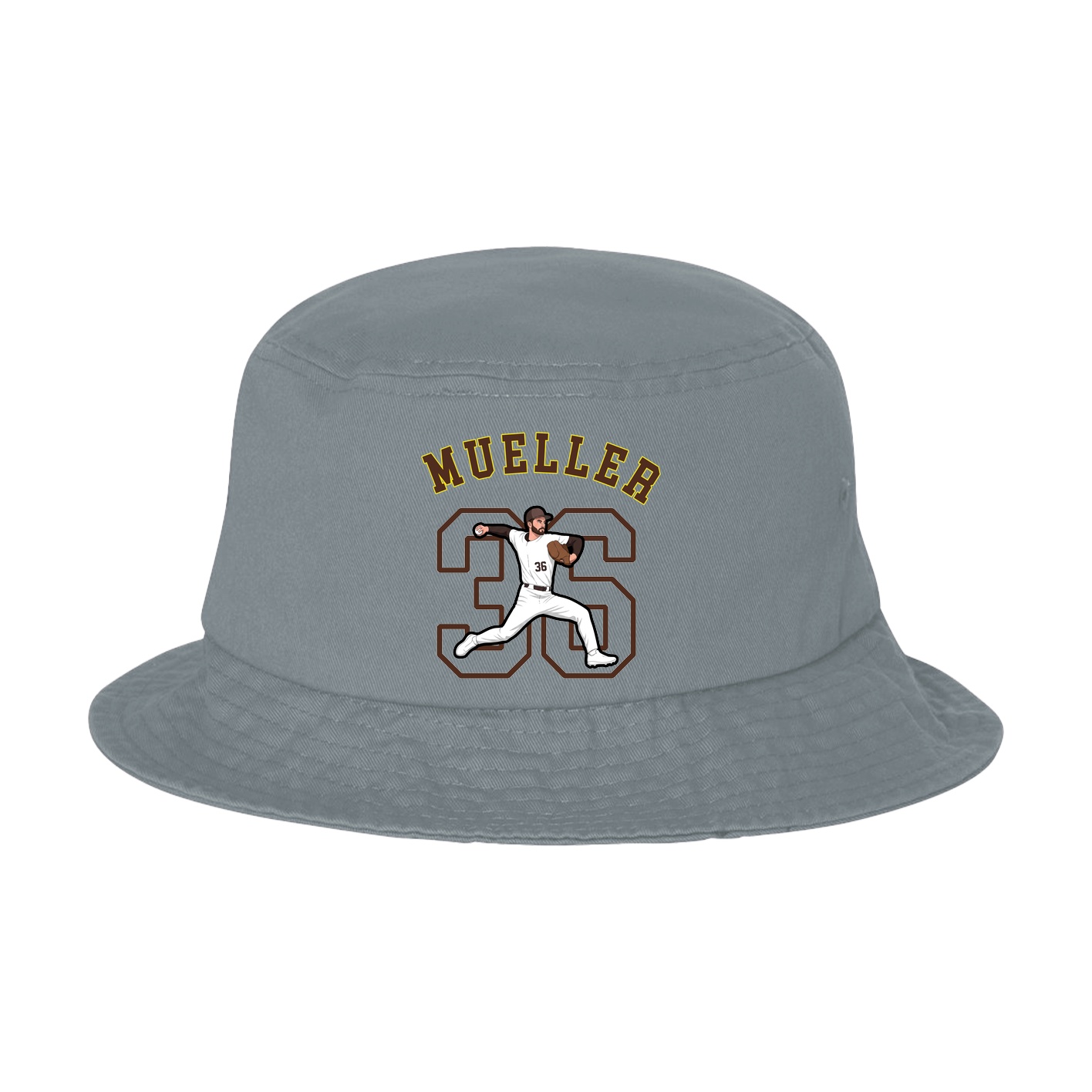 Bucket Cap — Shirsey Arch in Grey
