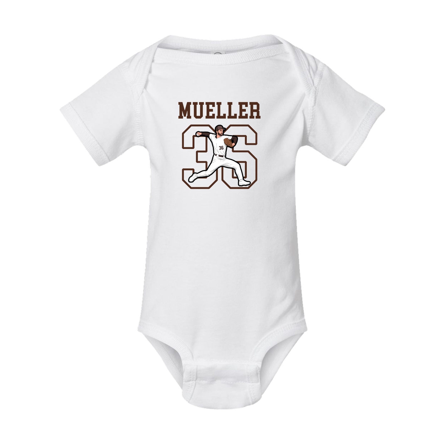 Baby Onesie — Shirsey in White