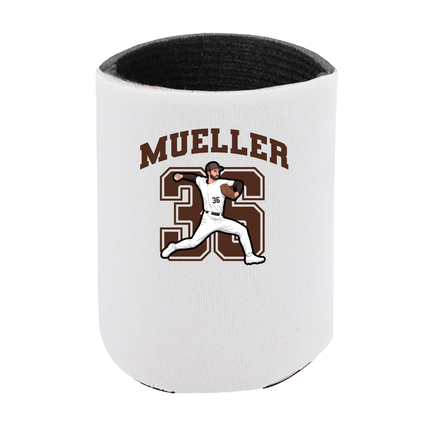 Can Holder — Number in White