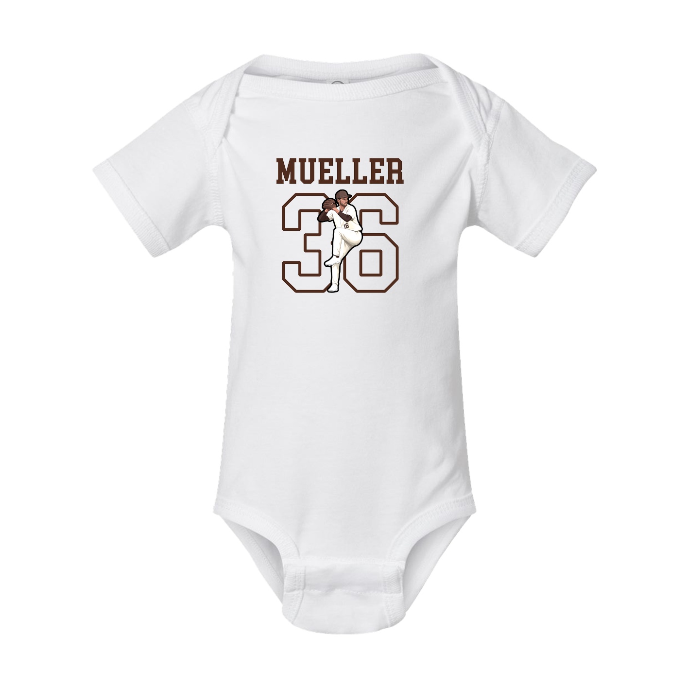 Baby Onesie — Shirsey in White