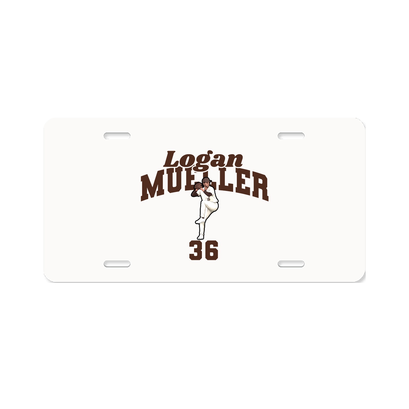 License Plate — Signature Arch in Classic