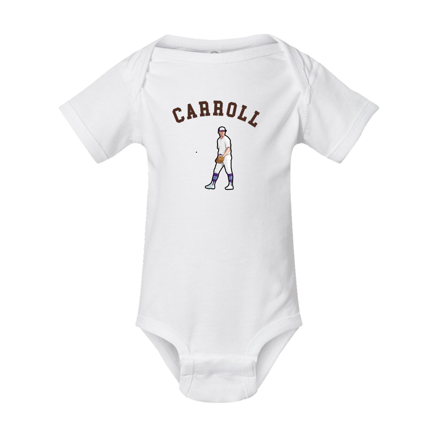 Baby Onesie — Shirsey Arch in White