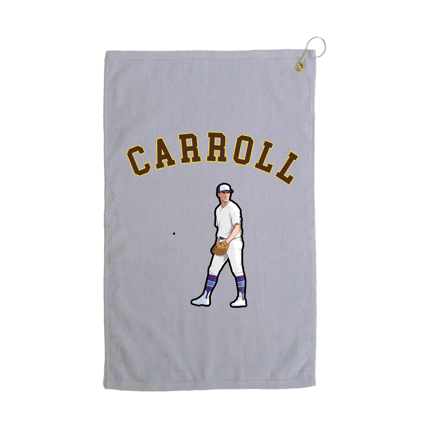 Golf Towel — Shirsey Arch in Grey