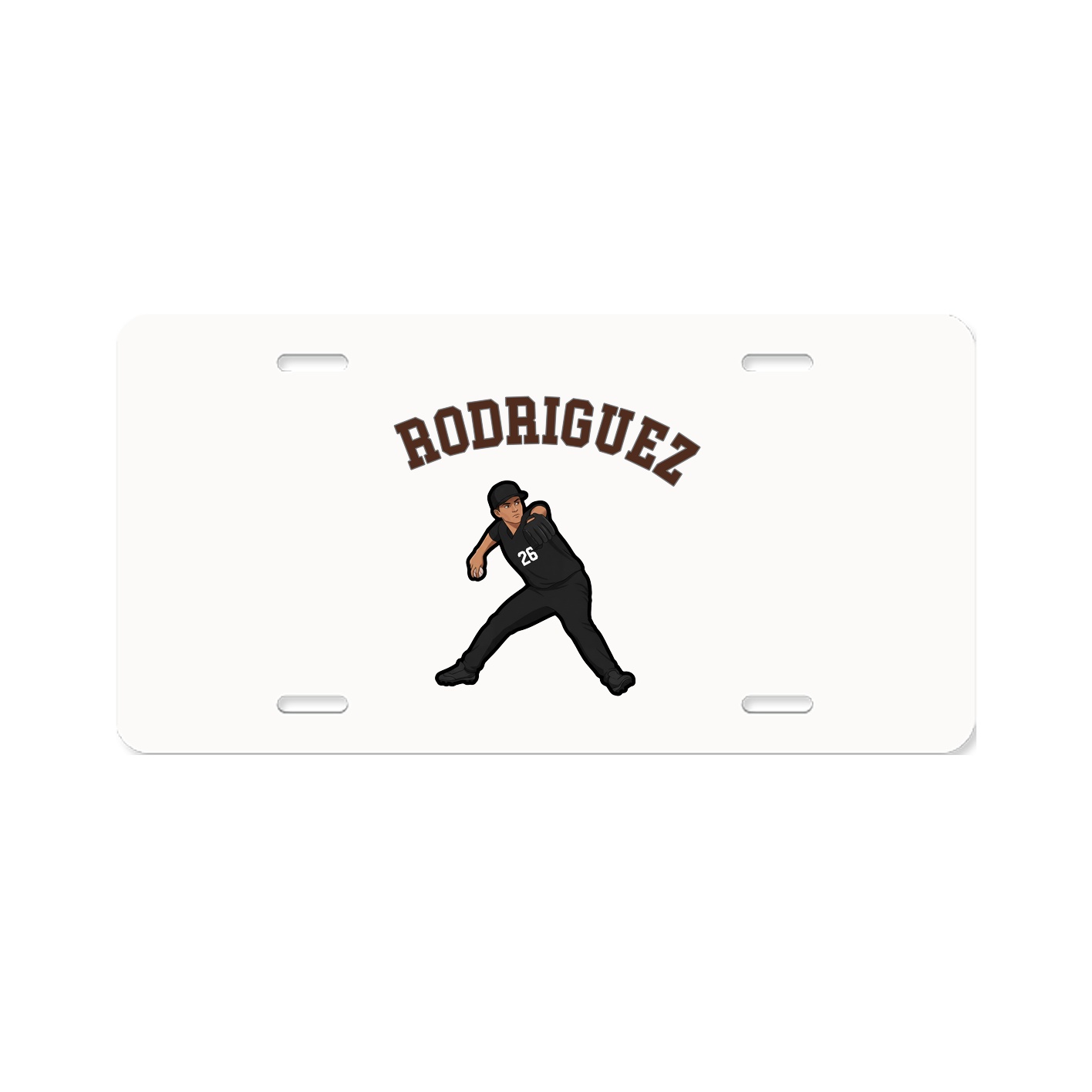License Plate — Shirsey Arch in Classic
