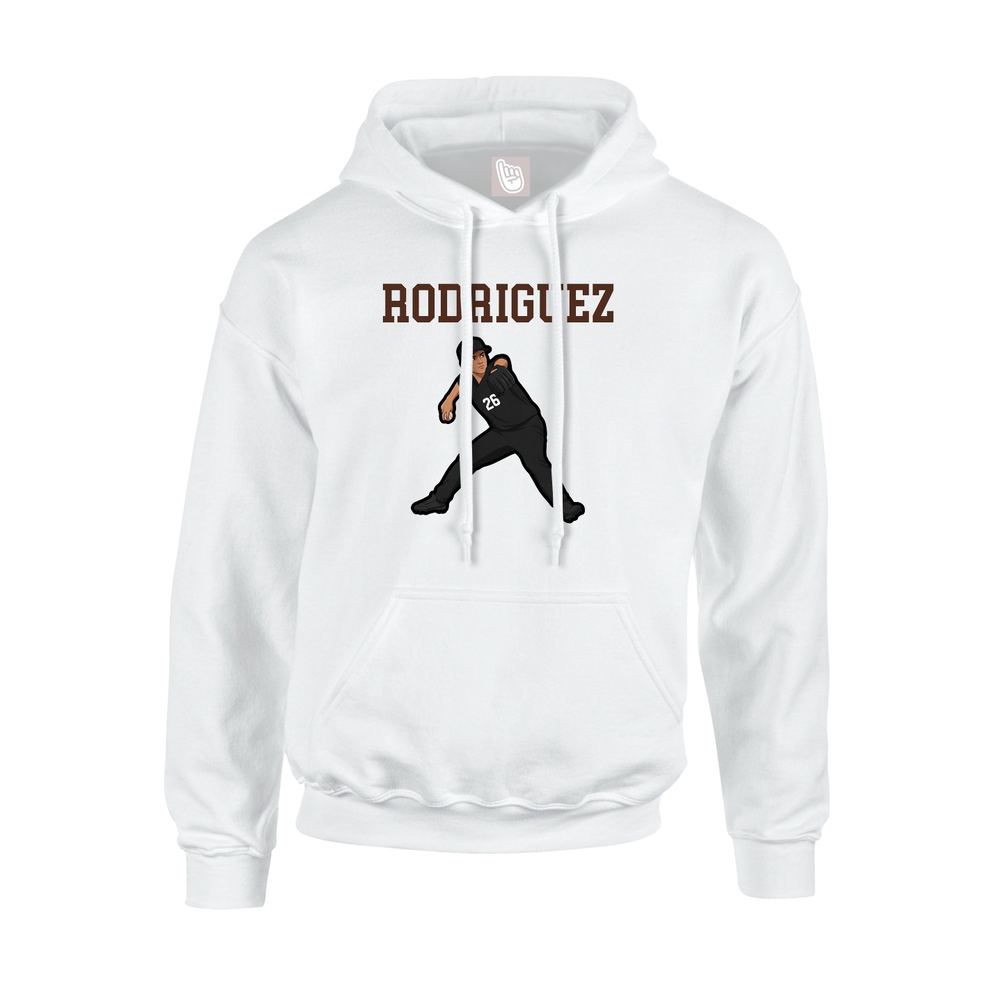 Youth Hoodie — Shirsey in White