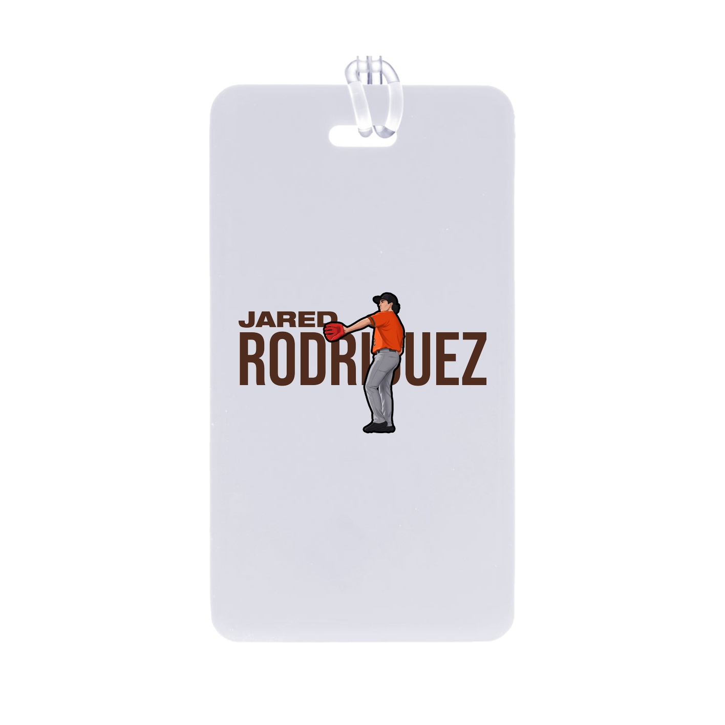 Bag Tag — Player Name in Classic