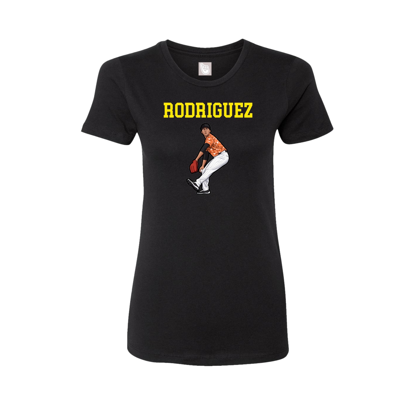 Fitted Women's Tee — Shirsey in Black
