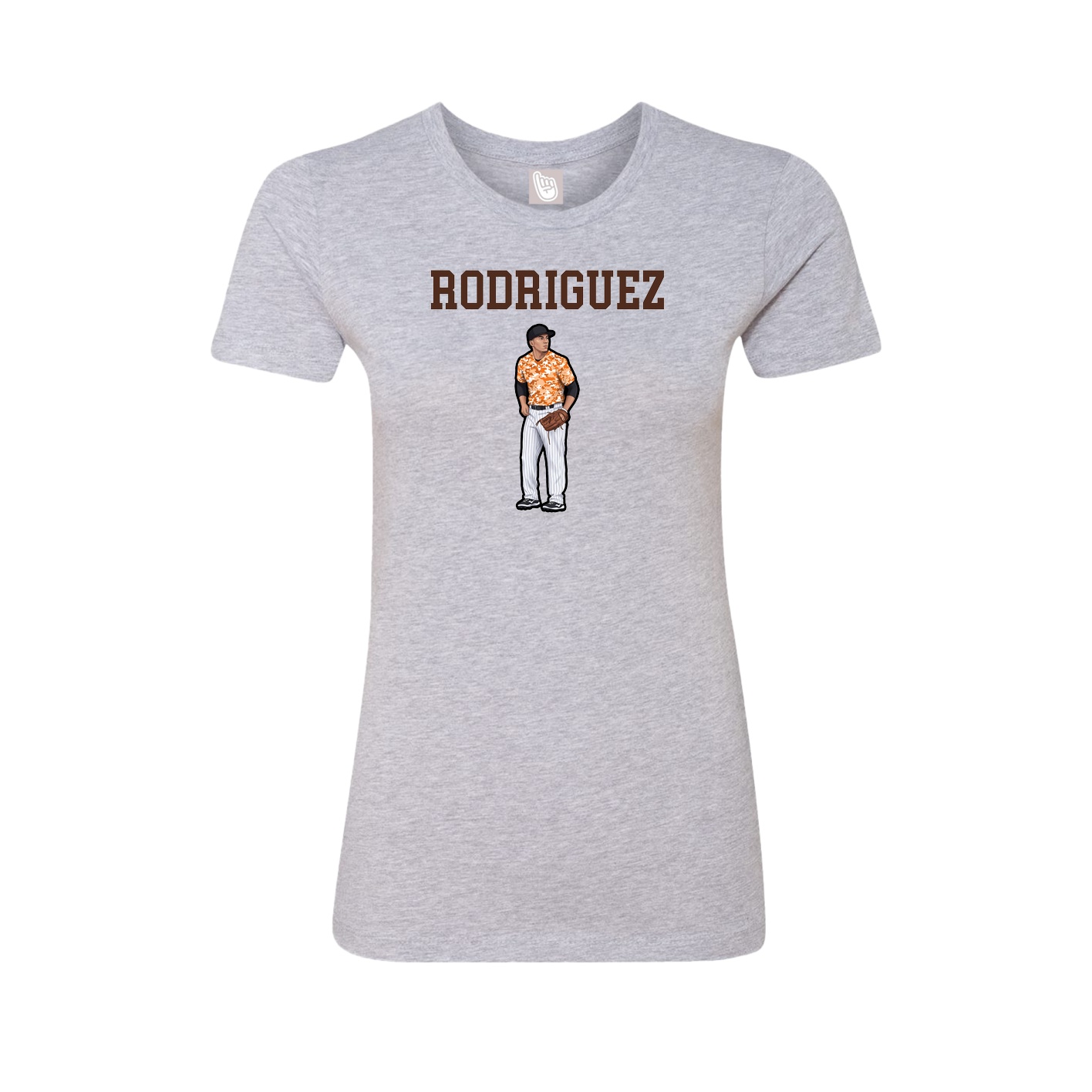 Fitted Women's Tee — Shirsey in Grey