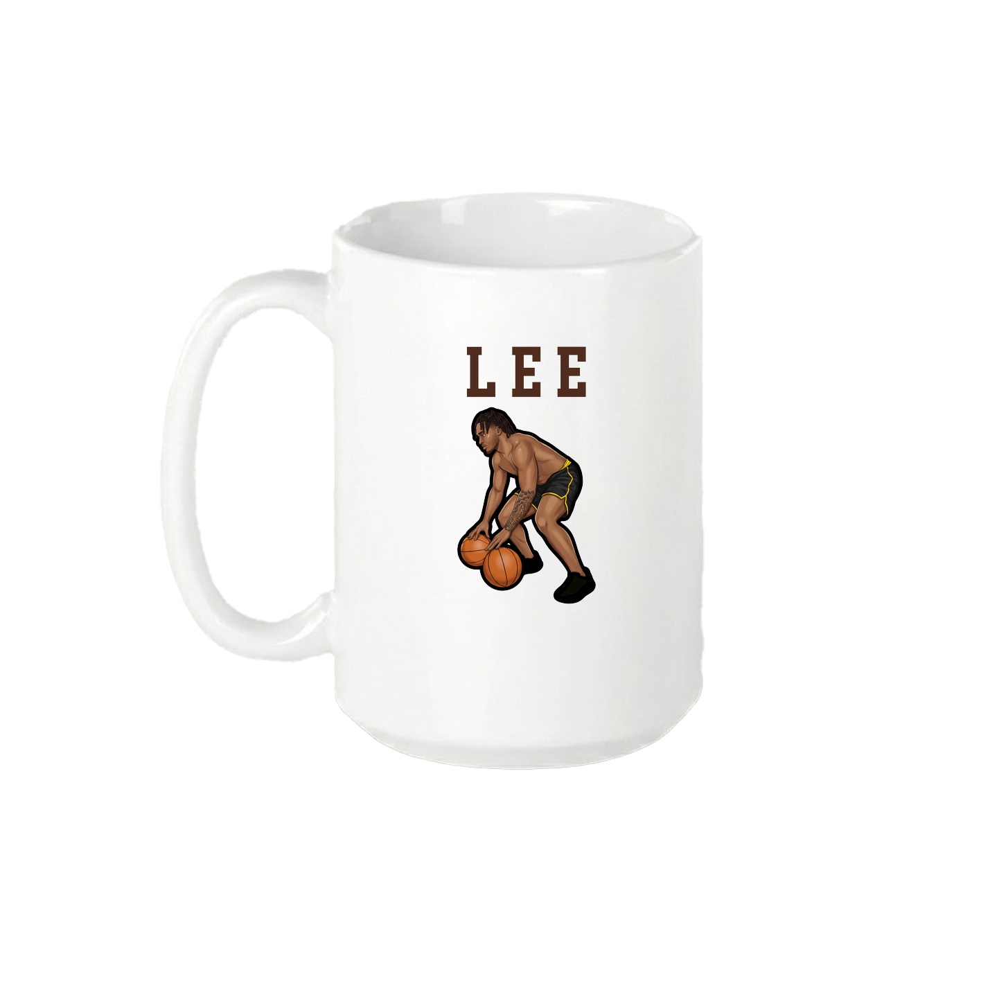 15oz Coffee Mug — Shirsey in White