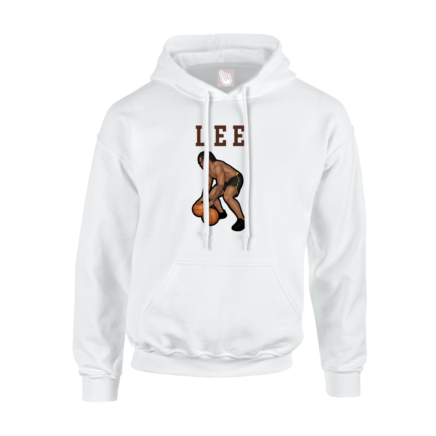 Hoodie — Shirsey in White