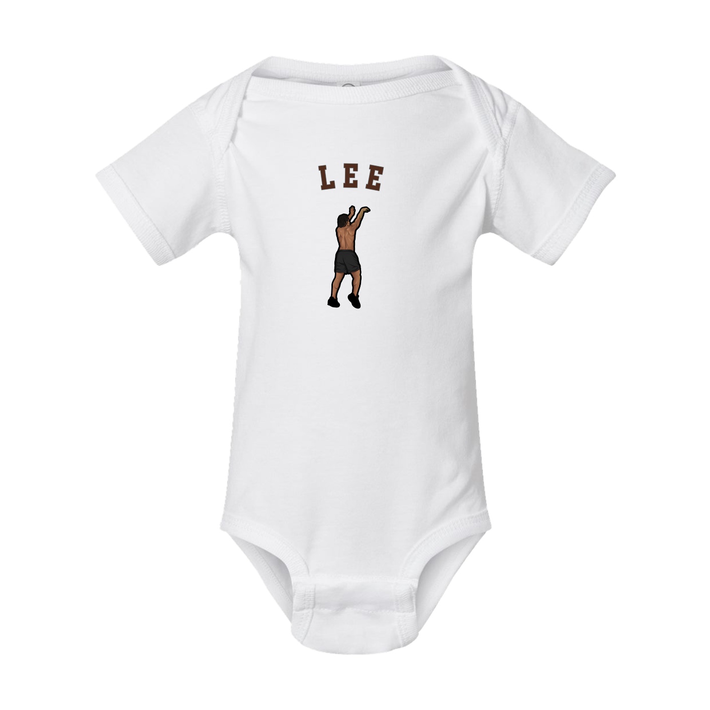 Baby Onesie — Shirsey Arch in White