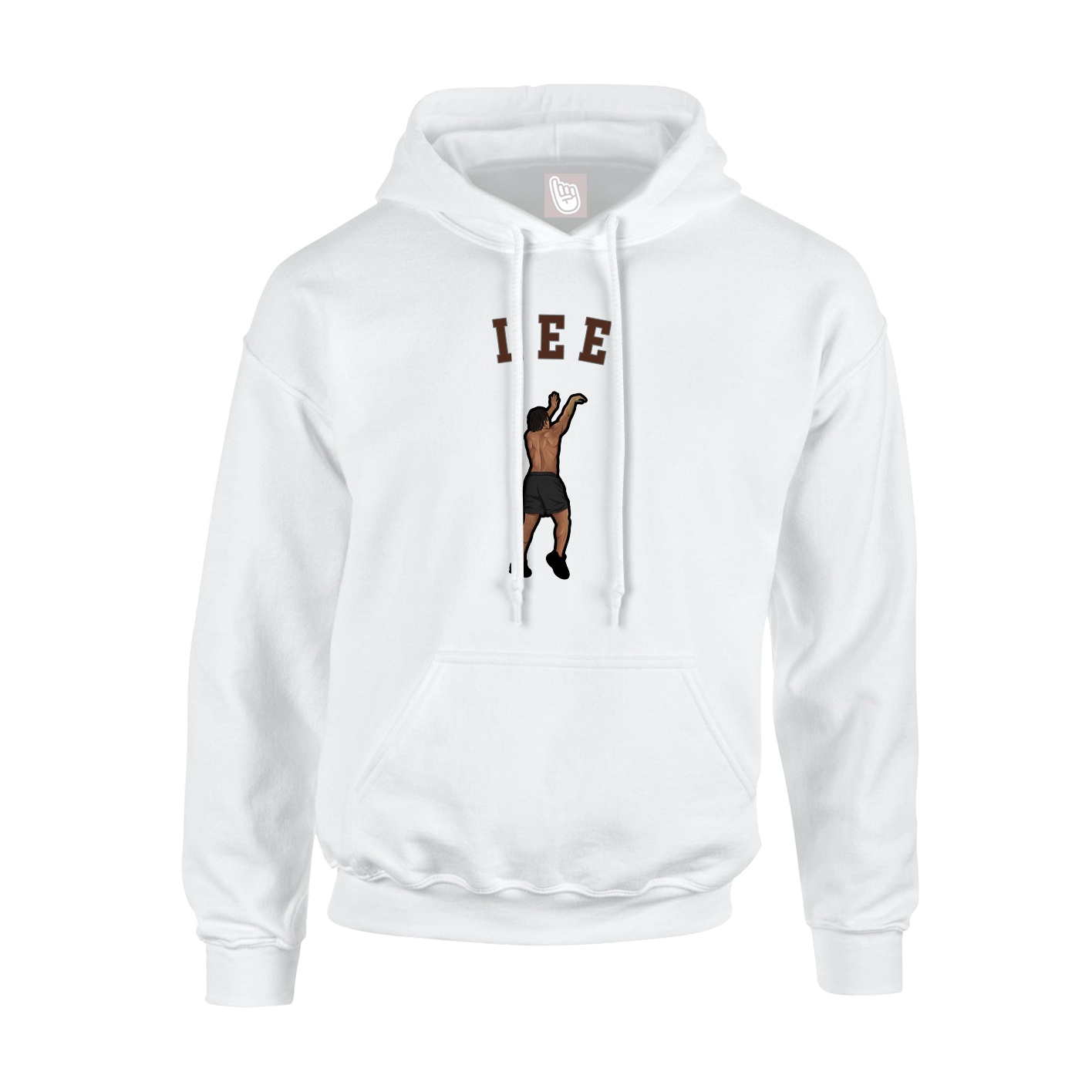 Hoodie — Shirsey Arch in White