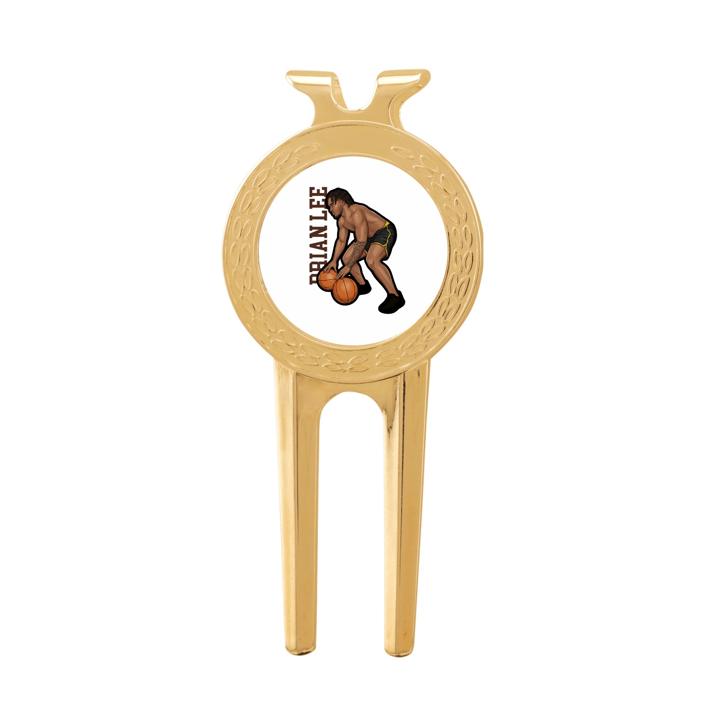 Divot Tool with Ball Marker — Name Vertical in Classic