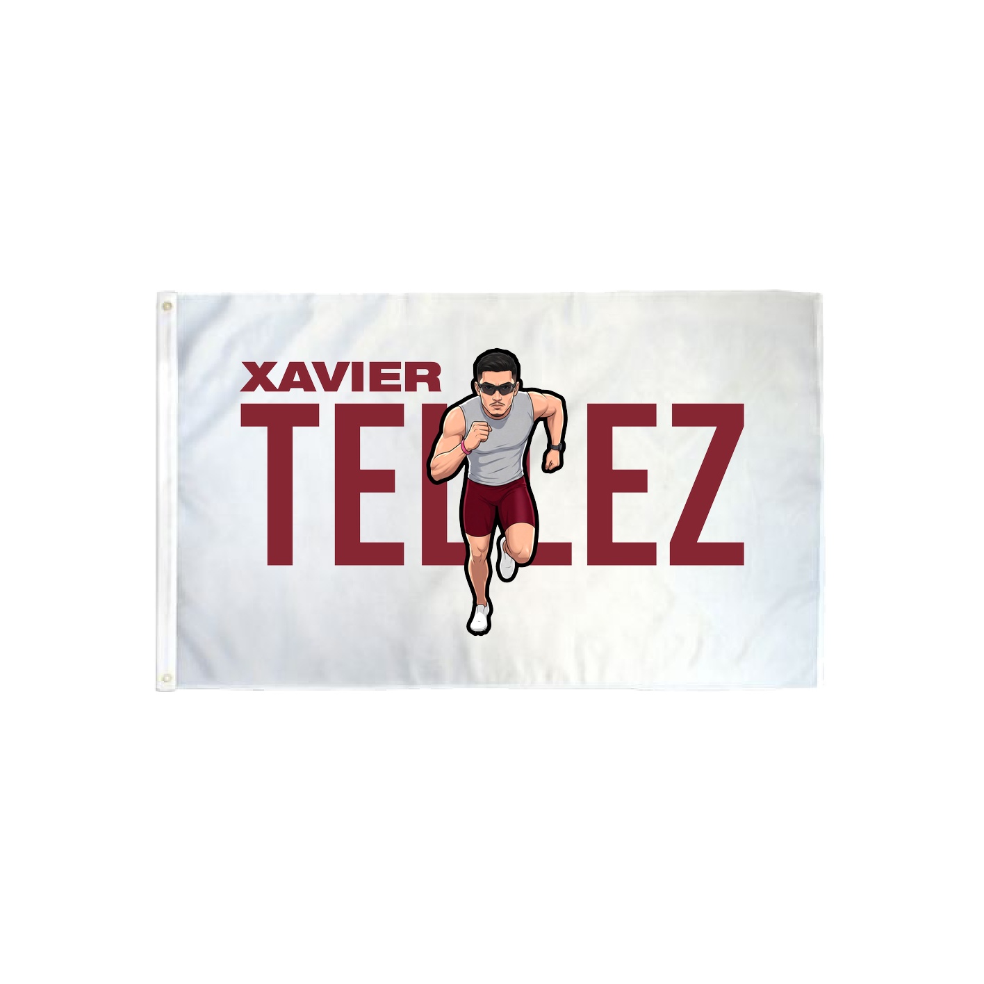 3x5 Flag — Player Name in Classic