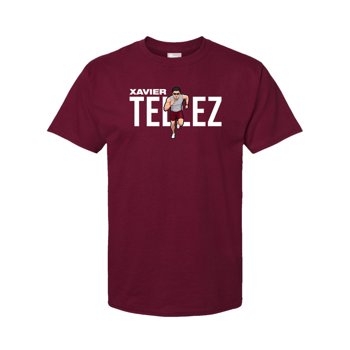 Tee — Player Name in Cardinal
