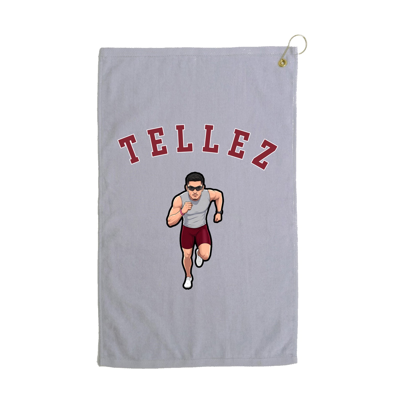 Golf Towel — Shirsey Arch in Grey