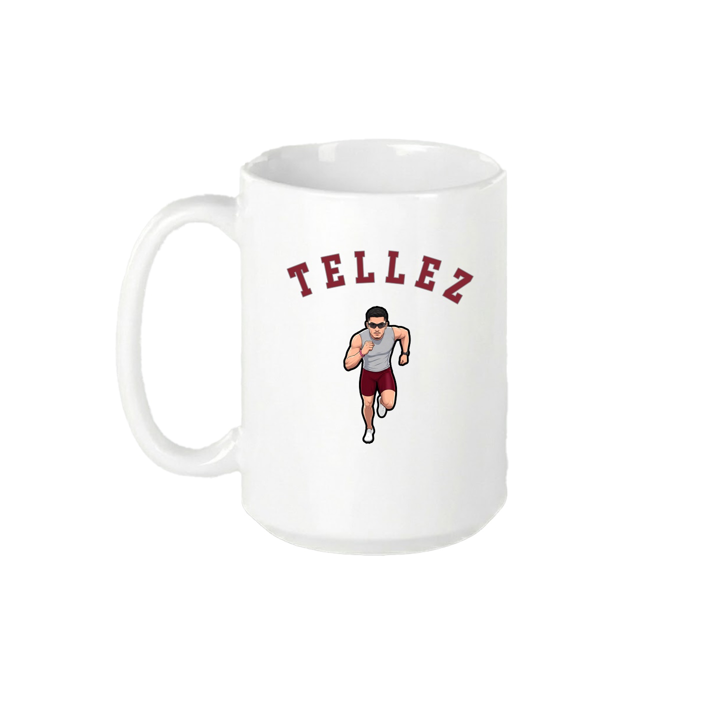 15oz Coffee Mug — Shirsey Arch in White