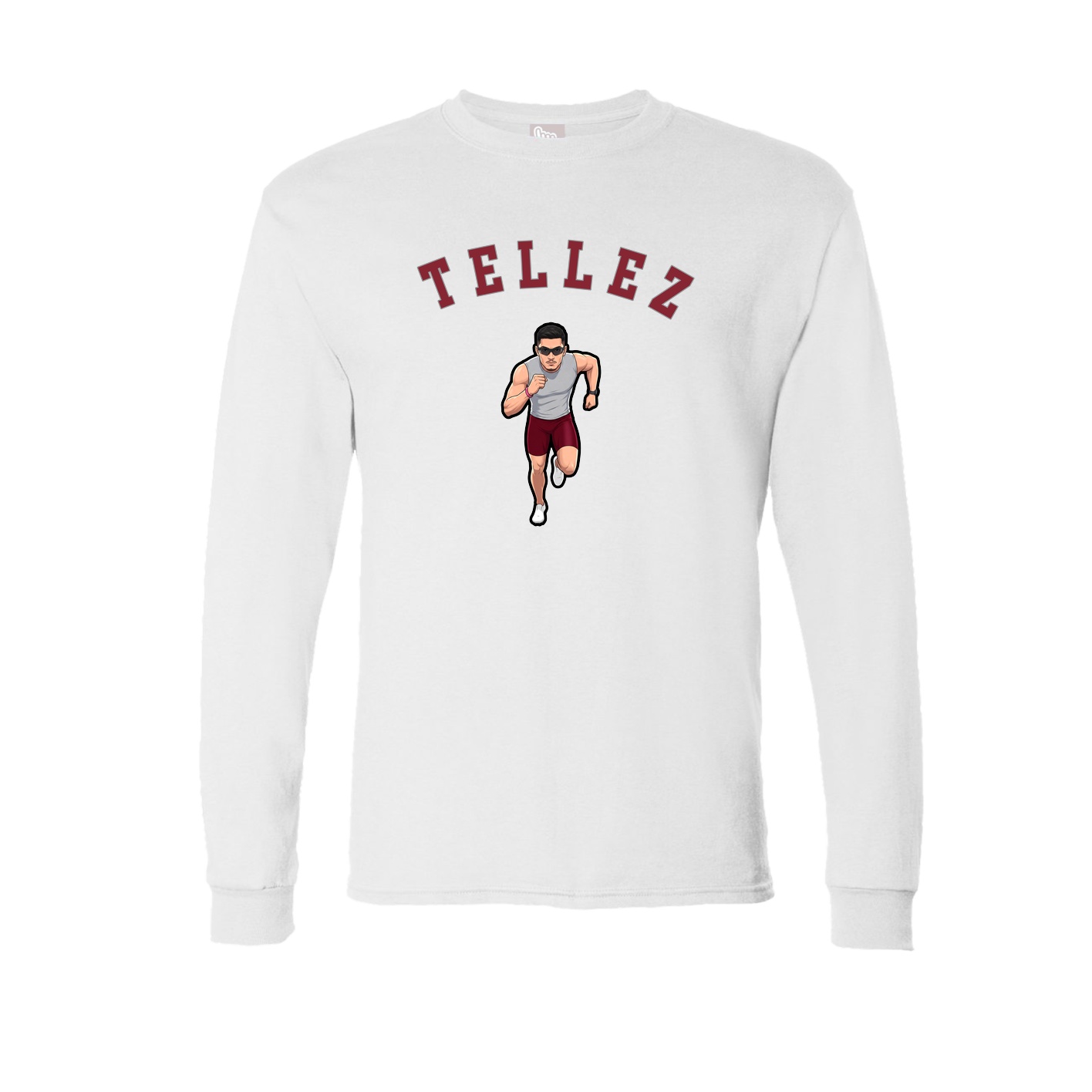 Long Sleeve Tee — Shirsey Arch in White