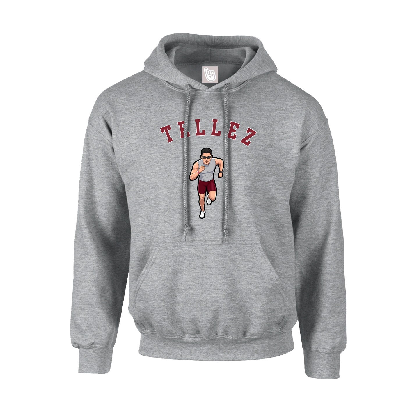 Youth Hoodie — Shirsey Arch in Grey