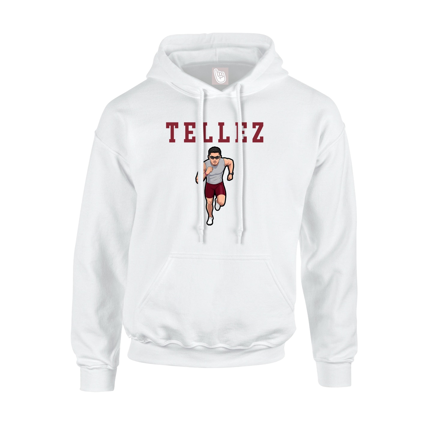 Hoodie — Shirsey in White