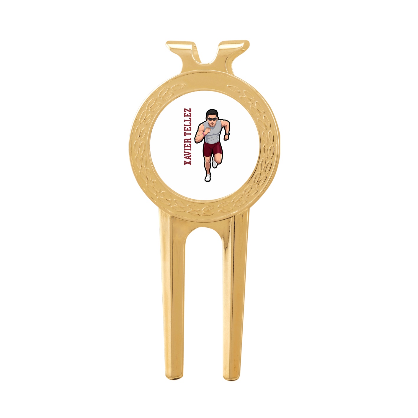 Divot Tool with Ball Marker — Name Vertical in Classic