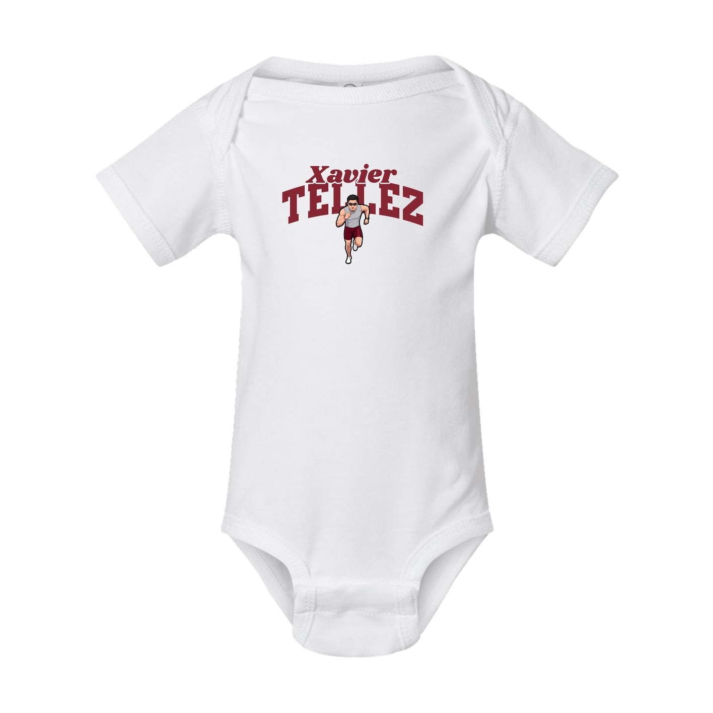 Baby Onesie — Signature Arch in White