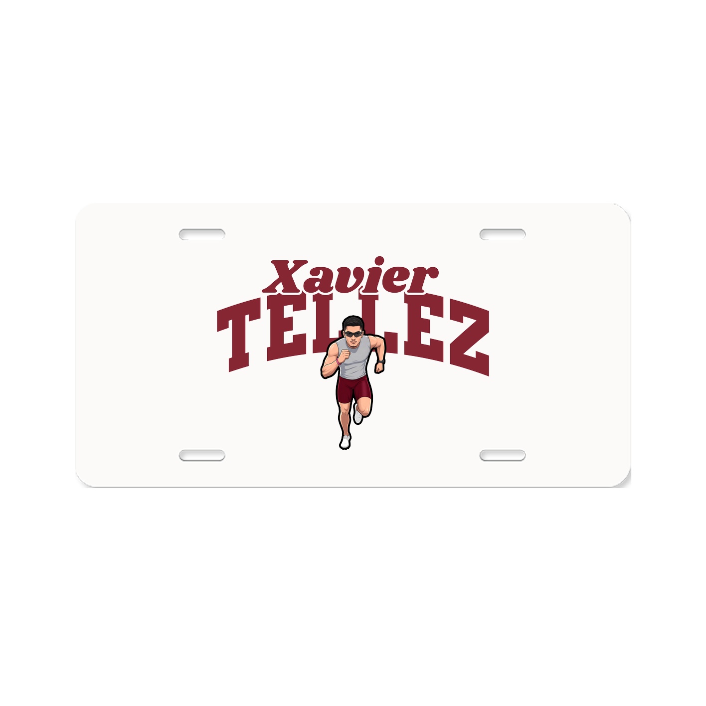 License Plate — Signature Arch in Classic