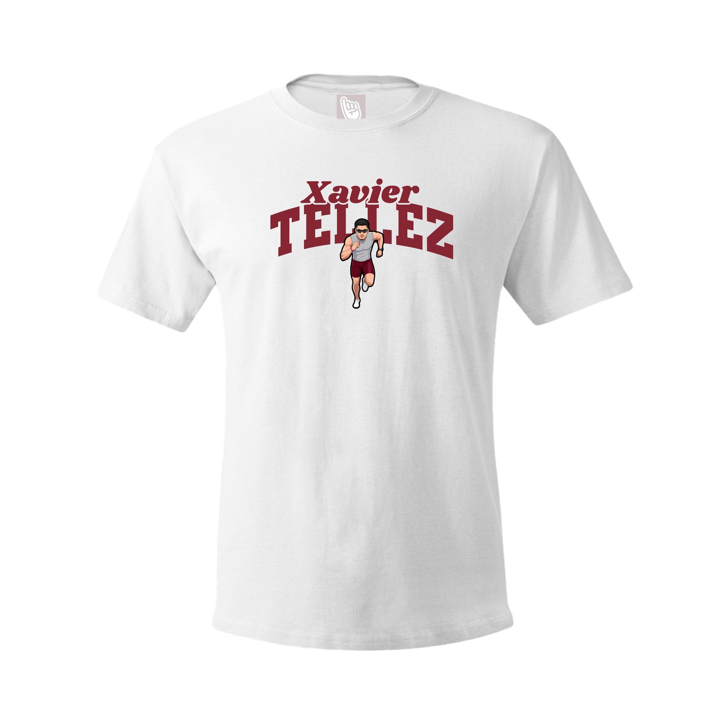 Youth Tee — Signature Arch in White